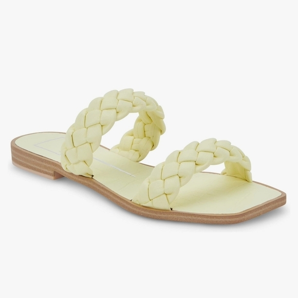 🔹️Dolce Vita🔹️ INDY flat braided Sandals SIZE 8 NWOB ✨️💛 - Picture 7 of 10